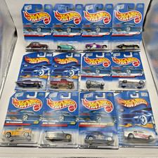 Vintage Hot Wheels Lot Of 12 Cars - 1999 - 2001 1st Editions On Card