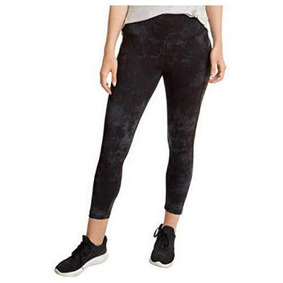 Danskin | Marble Print | Ladies' Active Tight with Pockets | Size S-M-L-XL