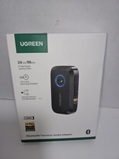 UGREEN Bluetooth 6.0 AUX Adapter Hi-Res Audio Receiver 3.5mm For Speakers Car