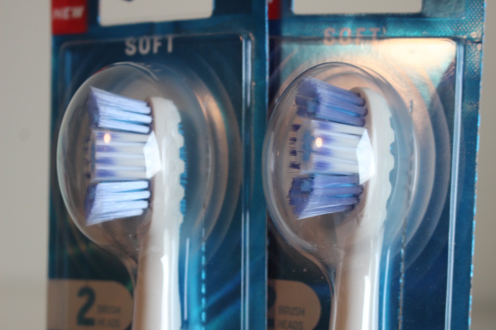 Lot 2 - Colgate 360 Sonic Floss Tip SOFT Replacement Brush Heads - READ ...