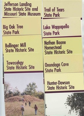 9 Missouri Historic Sites Brochures Trail of Tears Towosahgy Bollinger Mill 