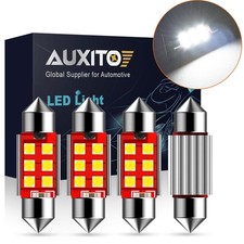 4X 36mm CANBUS Error Free 6 LED 3030 SMD 6418 6411 License Plate Dome Light Bulb
