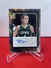 2025 Panini Donruss WNBA Bridget Carleton SS-BC Autograph Signature Series