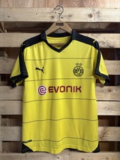 Youths Puma Borussia Dortmund Home Jersey 2015-16 Yellow Size XL Pit to Pit 21&rdquo;