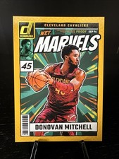 2024-25 Panini Donruss - Donovan Mitchell Net Marvels #7 Gold Press Proof /10