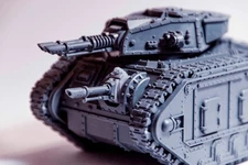 Bow Gun Mount/Sponsons Conversion Kit Solar Auxilia Leman Russ Tank Compatible