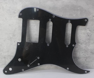 Pickguard For 64 Modern HSS Strat Humbucker Cover Version  - Black