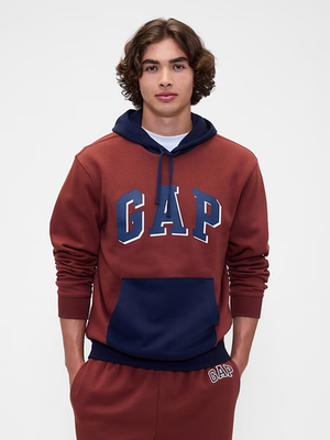 #ad Relaxed Gap Logo Colorblock Hoodie $21.00
