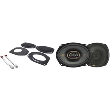 Kicker 51KSC69304 3-Way 6x9" KS-Series Coaxial Speakers and Sound Bar Mountin...