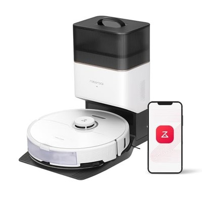 ROBOROCK S8+ ROBOT VACUUM, SONIC MOP WITH SELF-EMPTY DOCK STORES UP TO 60-DAYS