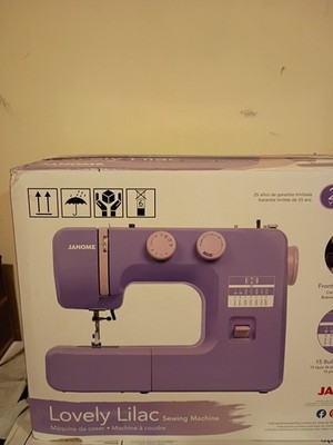 001LOVELY Lovely Lilac Easy-to-Use Janome Sewing Machine