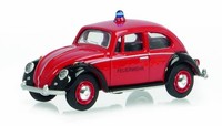 1/64 Schuco Vw KäFer Feuerwehr