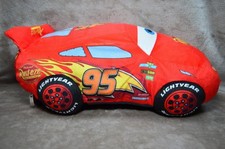 Disney Pixar Cars 3 Plush Backpack Lightening Mcqueen Stuffed Animal Toy Pillow