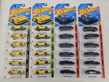  24 2025 Hot Wheels Ferrari F40 365GTB4 Competizione Stradale Yellow Blue Lot