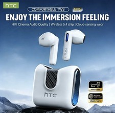 HTC NE49 Bluetooth-Kopfhörer V6.0 TWS Sport-Funkkopfhörer Ultra-geringe Latenz