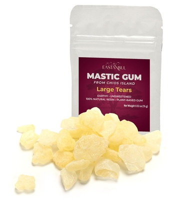 Eastanbul Mastic Gum Chewing Gum, 0.53Oz(15G) Mastic Chewing Mewing for Jawline