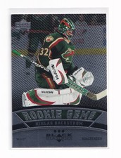 Niklas Backstrom 2006-07 Black Diamond Rookie Gems Rookie Card #164. rookie card picture