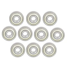 10 PCS 626ZZ Deep Groove Ball Bearing Double Metal Seal 6x19x6mm High Speed