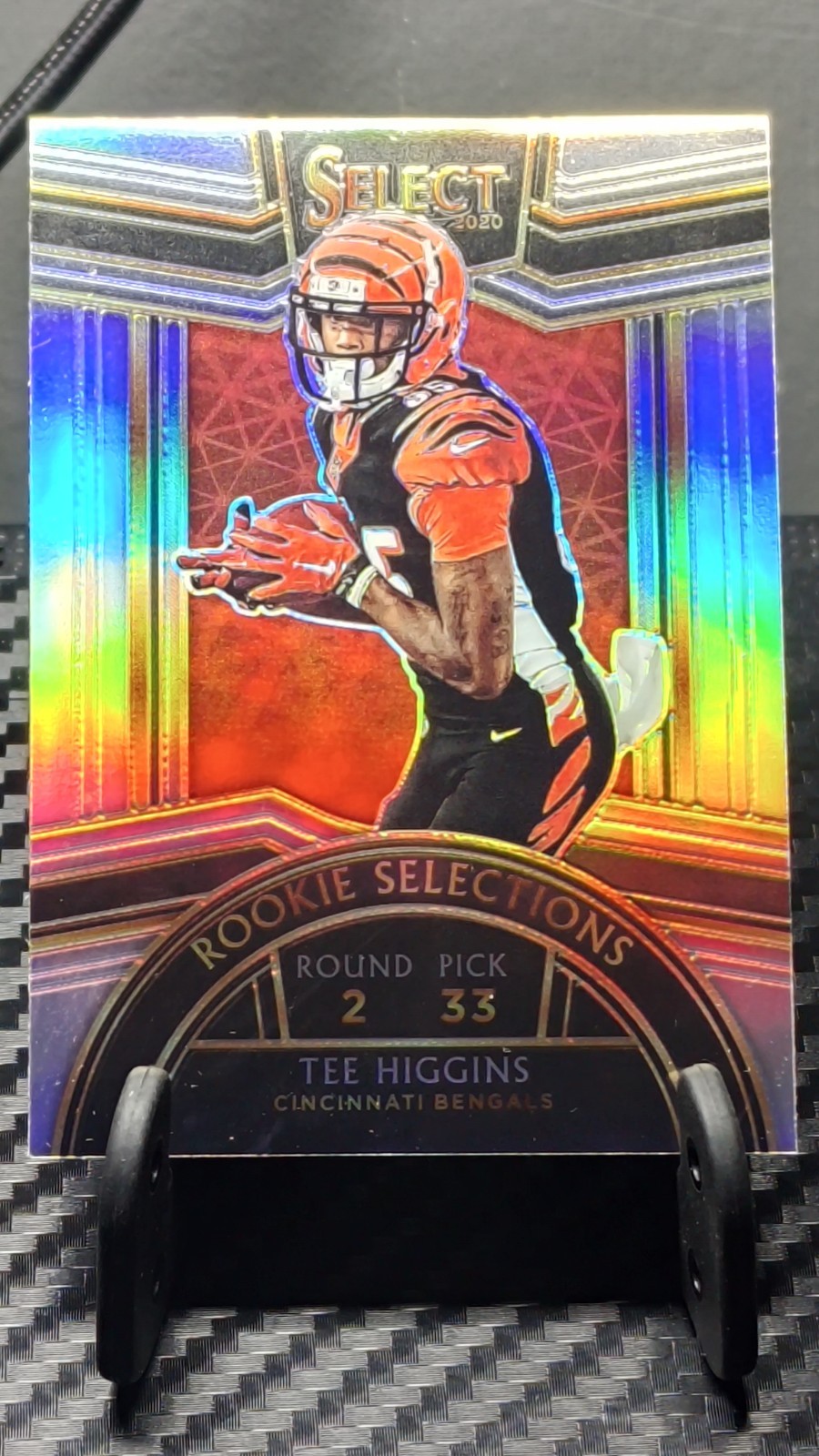 2020 Select Tee Higgins Silver Round Selections Insert Rookie RC Bengals!
