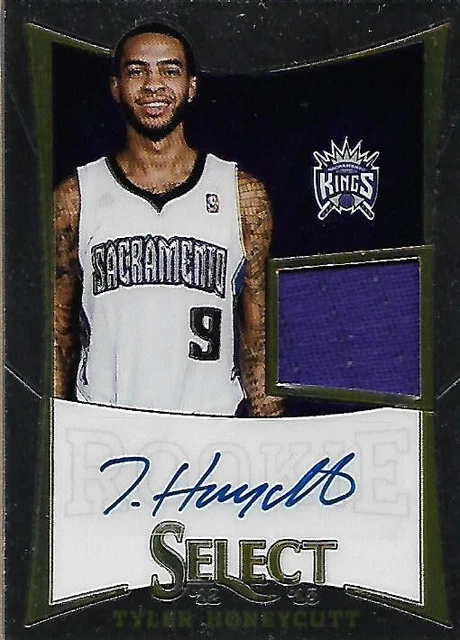 2012-13 Select #268 Tyler Honeycutt Auto Jersey /399 - BSK