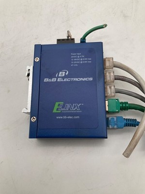 B&B Electronics ESW105 Unmanaged Ethernet Switch USED