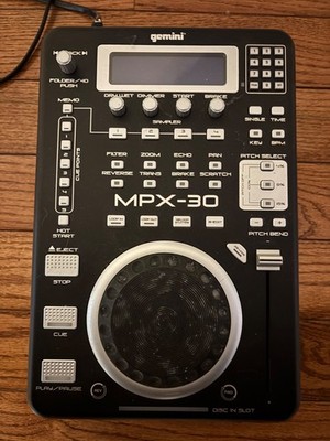 RARE Gemini MPX-30 CD/MP3 Sampler Effects Machine TESTED