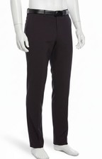 Perry Ellis Men's Pruple Modern-Fit Check Pattern Dress Pants Size 36W/32L