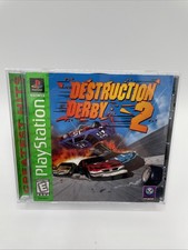 Destruction Derby 2 PS1 PlayStation 1 Complete CIB + Reg Card Greatest Hits