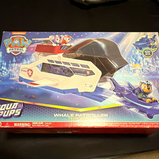 Nickelodeon PAW Patrol Aqua Pups Whale Patroller Playset w/ Chase  More