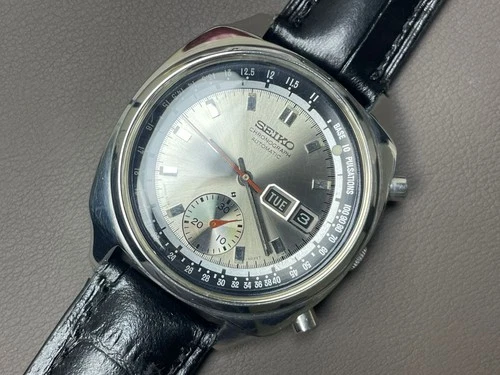 Vintage Seiko Pulsation Chronograph 6139-6020 41mm Automatic Men's Watch