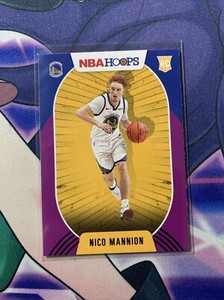 NICO MANNION RC Base 2020-2021 Panini NBA Hoops First NBA ...