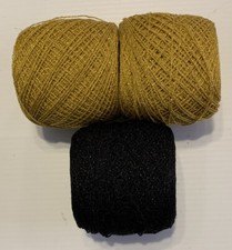 Lace yarn Crystal Colors 82/4060M.Acrylic/Metal 900 yds per ball. 1 lot of 3.