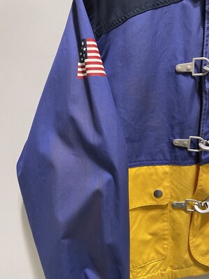 vintage 90s polo ralph lauren cprl rlyc yacht fireman jacket | eBay