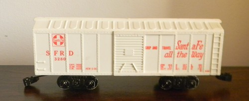 Marx Mechanical Reefer ~ SANTA FE REFRIGERATD DISPATCH ~ 4-Wheel Rd# 3280 - O 27 - Picture 3 of 6