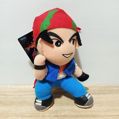 King of Fighters Ralf Jones KOF Plush Doll Banpresto SNK 1995 TAG