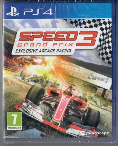 Speed 3: Grand Prix Sony PlayStation 4 PS4 Racing Game NEW & SEALED - Afbeelding 1 van 3