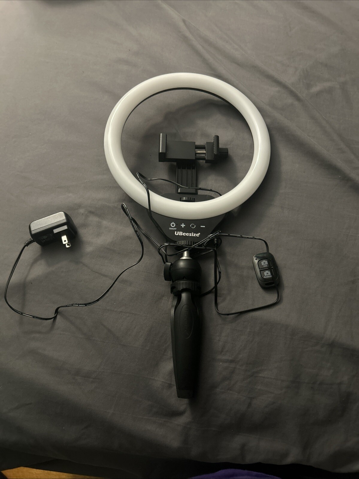 Ring light with tripod stand-image
