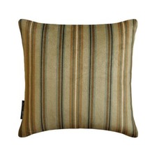 Beige Stripes Throw Pillow Cover Holiday Velvet Pillowcase - Stripe Flow Beige