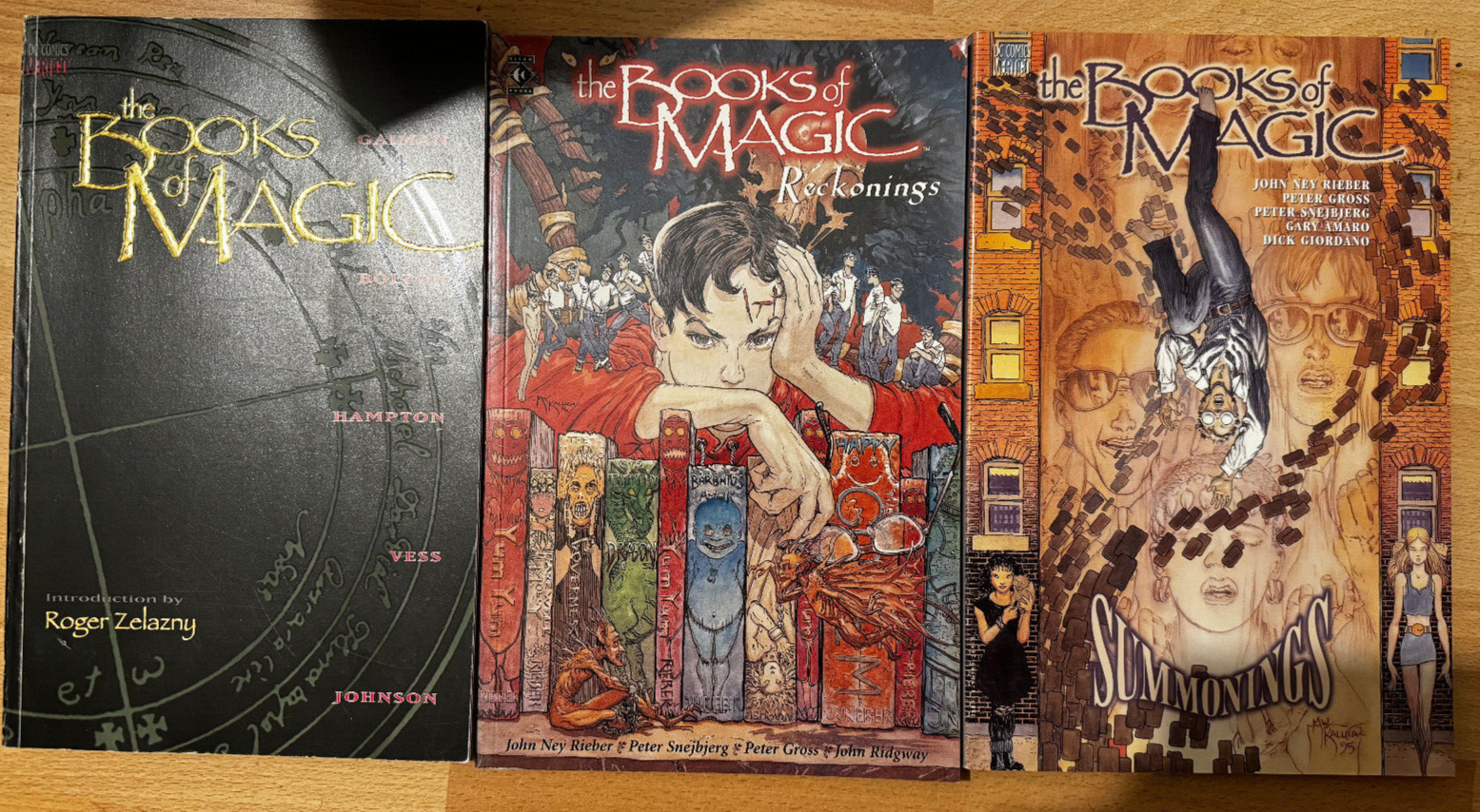 Books Of Magic bundle paperback Graphic Novel Gaiman Vertigo DC Comics TPB