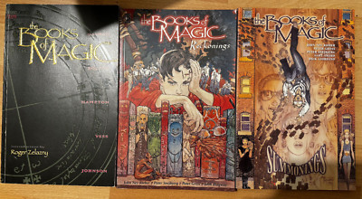 Books Of Magic bundle paperback Graphic Novel Gaiman Vertigo DC Comics TPB
