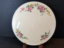 Armand By Homer Laughlin, Virgina Rose Shape,  10 3/4" Cake Plate