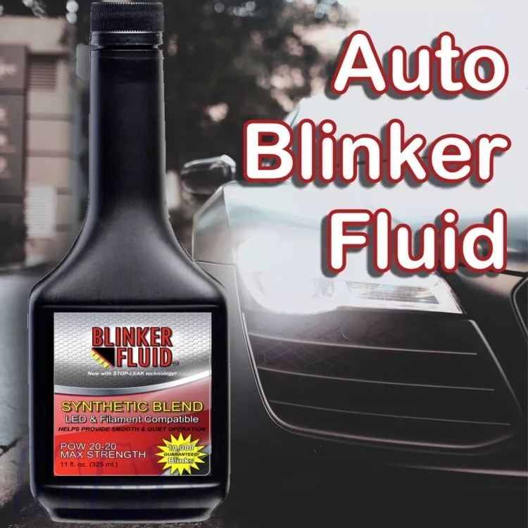 Blinker fluid sales prank