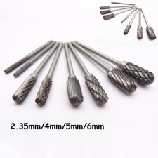 Grinding Burr Files Tungsten Carbide Cutting Wood Rotary Drill Bits 2.35/4/5/6mm