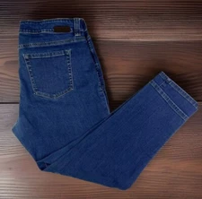 Jag Jeans Western Glove Works Cotton Girlfriend 18W Dark Denim Jeans