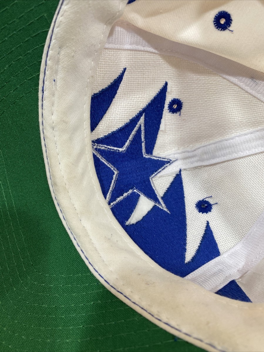 VTG Dallas Cowboys Shark Tooth Logo Athletic Snapback Hat NFL Pro
