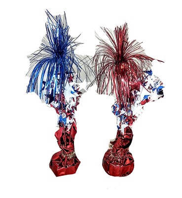 4th of July firework Foil Balloon Weight Birthday Party Supplies Patriotic Decor