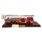 FRANKLIN  MINT  PRECISION MODEL  - PIERCE SNORKEL FIRE ENGINE- SNORKEL NO. 1 