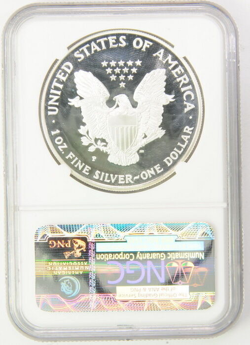 1994 P American Silver Eagle $1 PF 69 Ultra Cameo NGC Graded