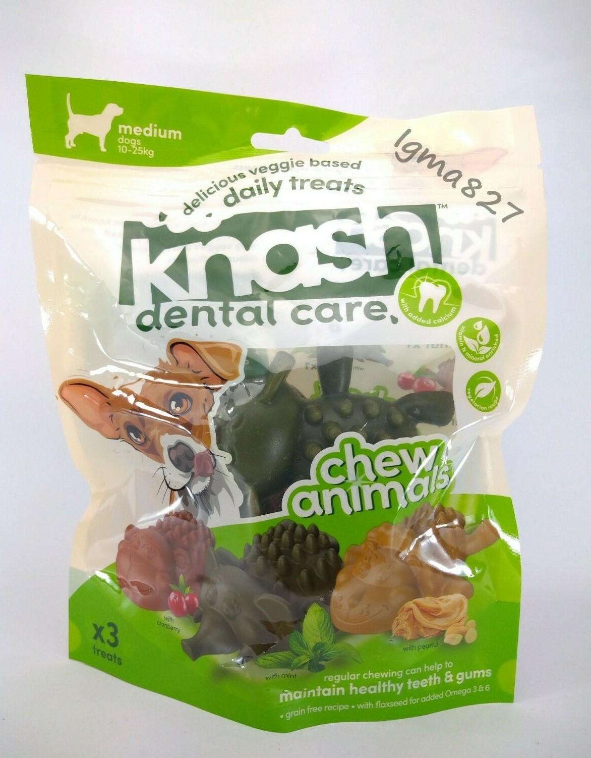 Knash Dog Dental Care Veggie Based Daily Treats Healthy Teeth & Gums eBay