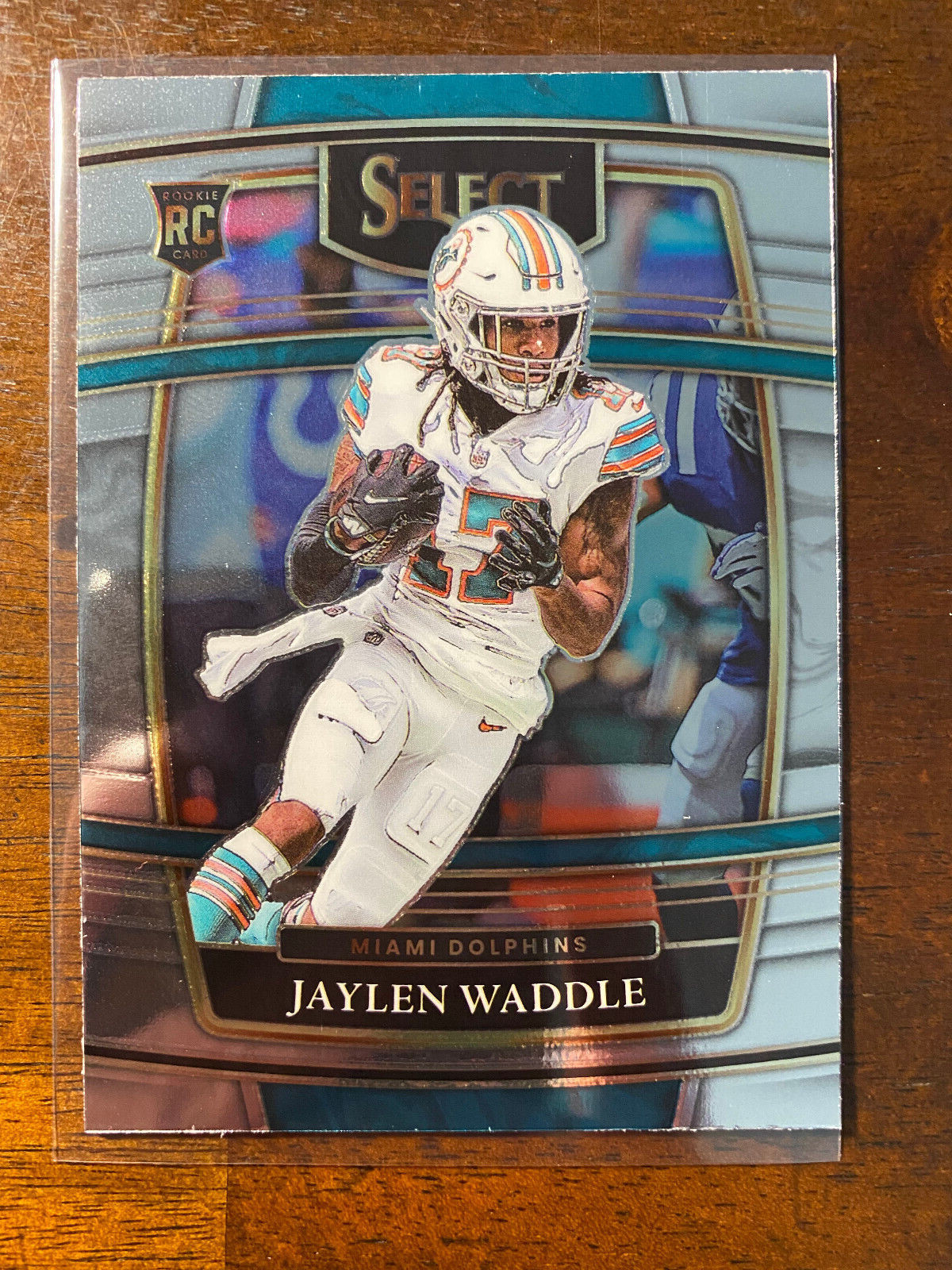 2021 Panini Select Football Jaylen Waddle #48 RC Concourse Dolphins